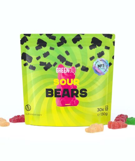 Żelki konopne Green Out Sour Bears
