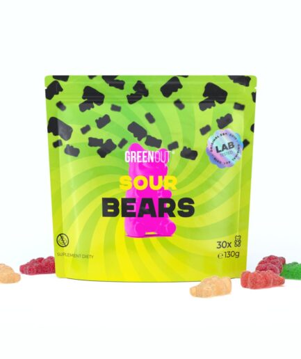 Żelki konopne Green Out Sour Bears