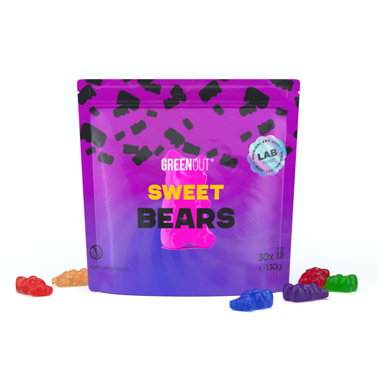 Żelki konopne Green Out Sweet Bears Żelki konopne Green Out Sweet Bears