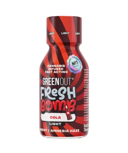 Shot konopny Green Out Fresh Bomb Bubble Gum Light