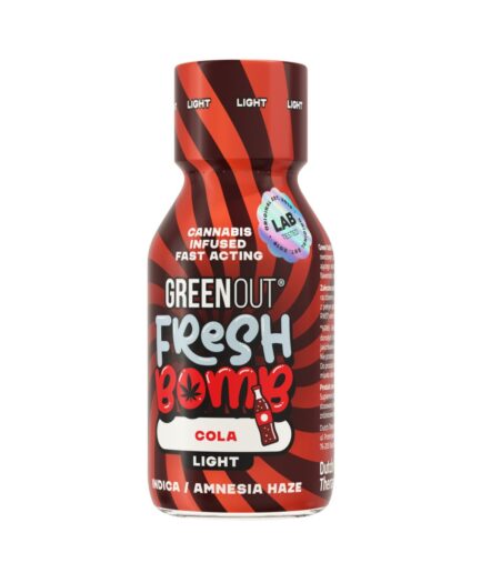 Shot konopny Green Out Fresh Bomb Bubble Gum Light