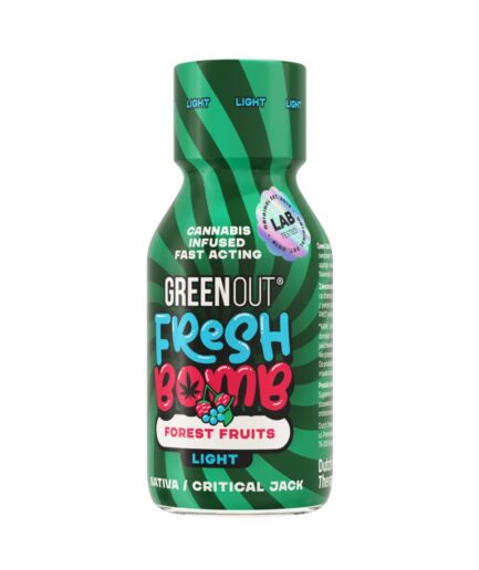 Shot konopny Green Out Fresh Bomb Forest Fruits Light