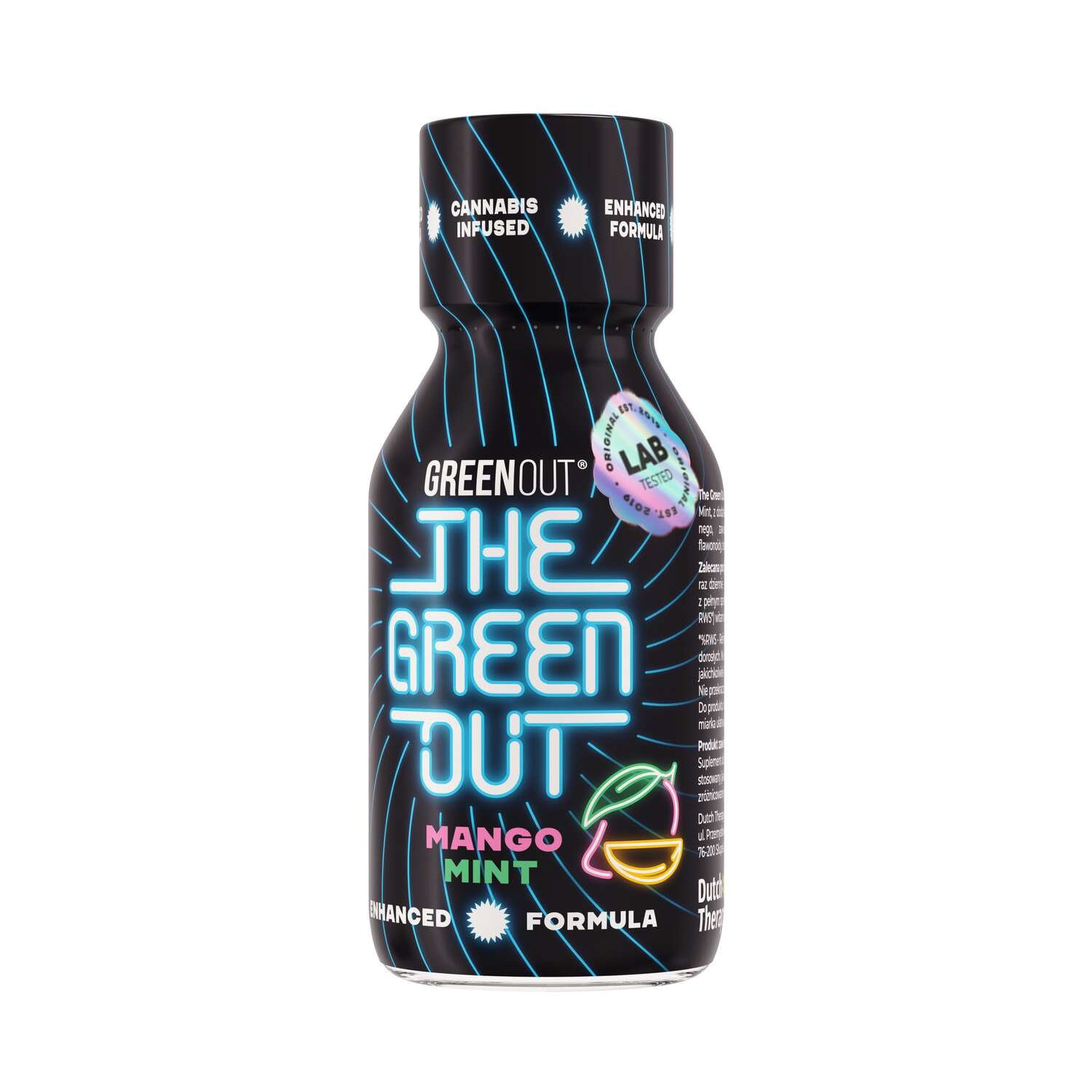 The Green Out Mango Mint Shot konopny The Green Out Mango Mint