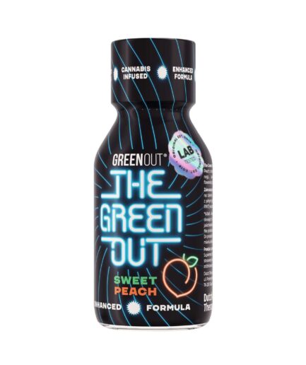 Shot konopny The Green Out Sweet Peach