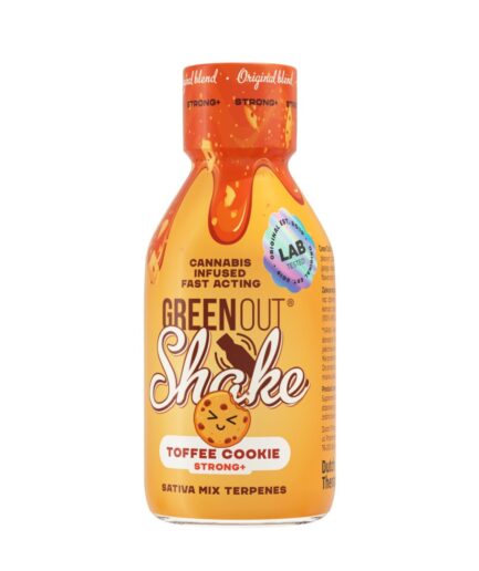 Shot konopny Green Out Shake, Toffee Cookie