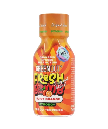 Butelka z shotem konopnym Green Out Fresh Bomb Juicy Orange