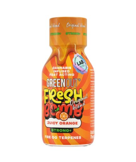 Butelka z shotem konopnym Green Out Fresh Bomb Juicy Orange