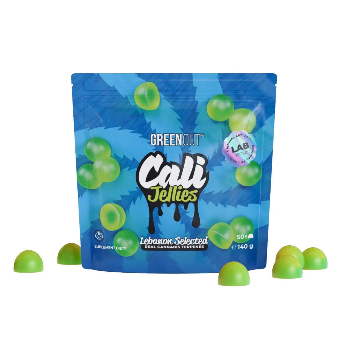 Żelki konopne Green Out Cali Lebanon Żelki konopne Green Out Cali z terpenami Lebanon Selected