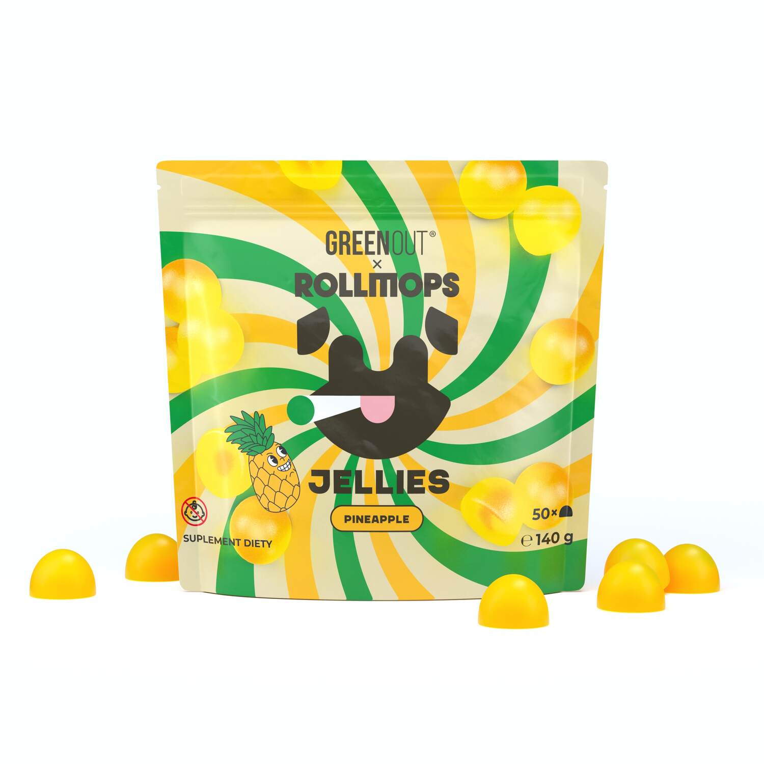 Zelki Green Out x Mops Zelki Green Out x Mops